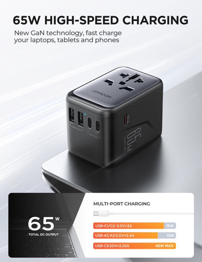 JOYROOM JR-TCW02 Universal Travel Adapter - Image 6