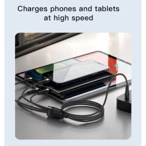 Type C to 4 ports Charging Cable