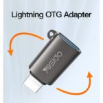 GS14 Original Chips Aluminum Alloy Shell For Lightning To USB OTG Adapter