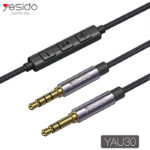 Audio Cable 3.5mm Male to Male With Volume Control