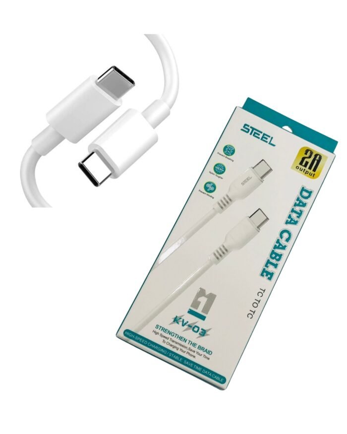 Steel Brand Durable Fast Charging Data Cable – High-Speed & Tangle-Free - Image 8