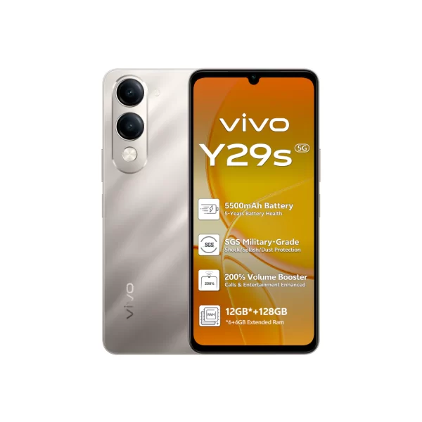 vivo Y29s 5G 128GB | 6GB Titanium Gold